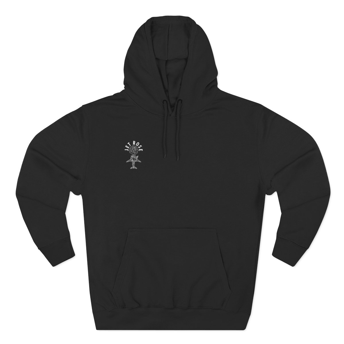 Inverted Jet Rose Hoodie